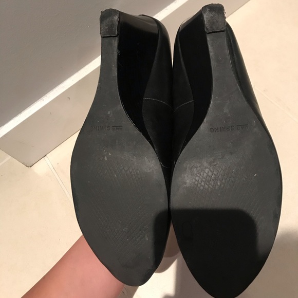 Call it spring black wedge pumps - Picture 3 of 4